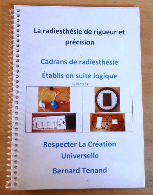 Cahier de radiesthésie